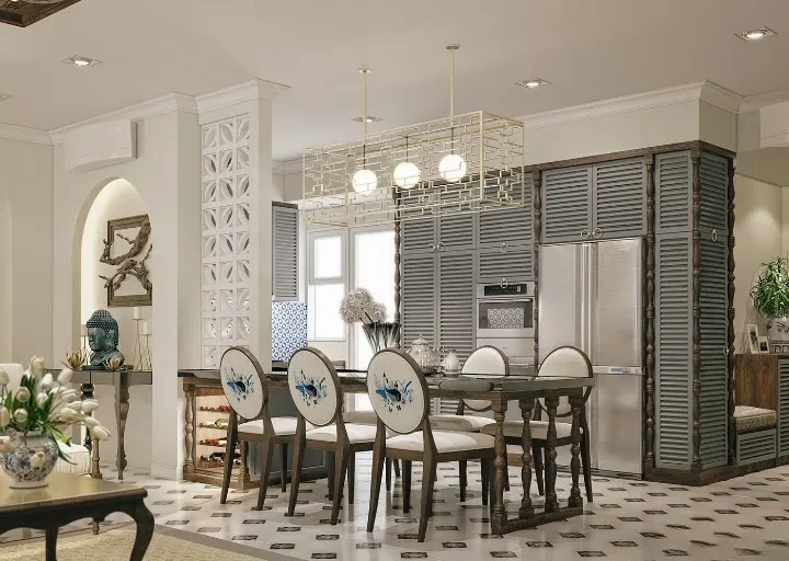 Colonial interior in chennai