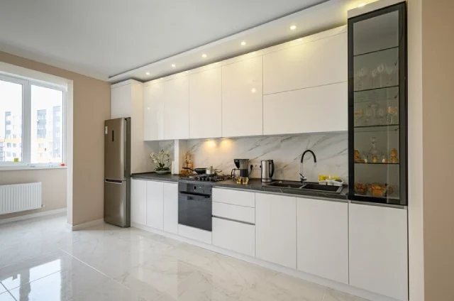Straight Modular Kitchen Design
