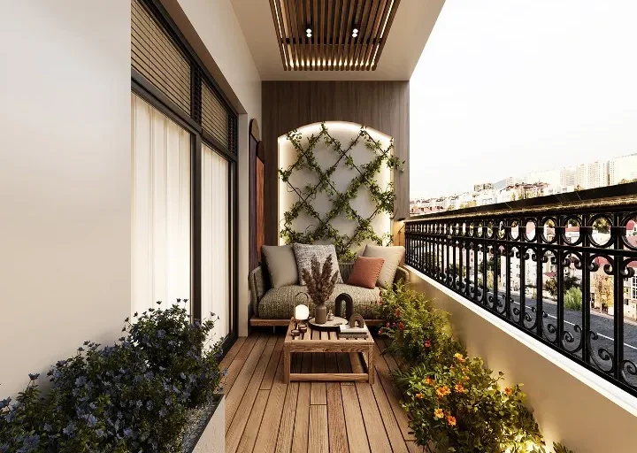 balcony interior in chennai